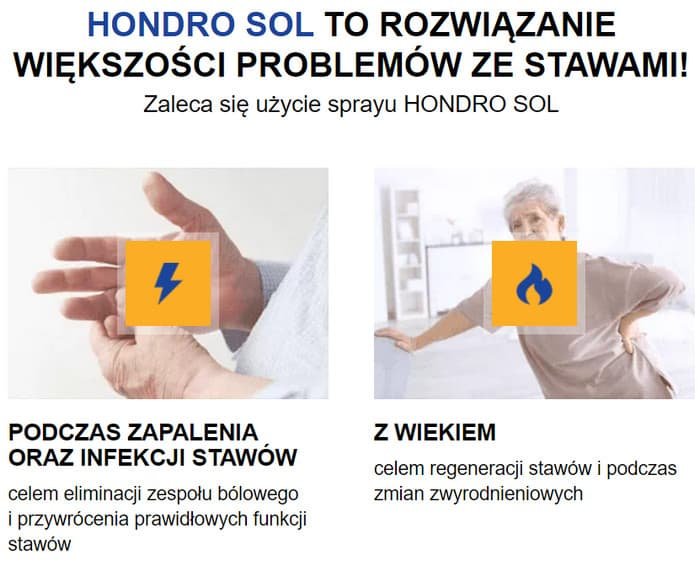 Hondro Sol - Pomagający w Zdrowiu Stawów i Kostki - Apteka 24 Online - overview